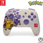 PowerA NSGP0324-01, Gamepad, Nintendo Switch, Nintendo Switch Lite, Nintendo Switch OLED, Kabellos, Bluetooth, USB Typ-C, Mehrfarbig