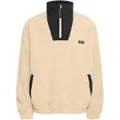 !Solid Fellimitatjacke SOLID "Fellimitatjacke SDMarkmann", Herren, Gr. L, beige (oatmeal), Obermaterial: 100% Polyester PES., Jacken Fellimitatjacke