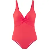 LASCANA Badeanzug in Koralle - 38F-Cup