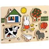 Bambolino toys Houten Puzzel 7 Stukjes