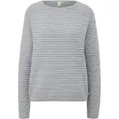 s.Oliver -qs Pullover Grey/black Größe: XL | Pullover Outlet | Damen | Grau