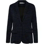 Fransa Jackenblazer Damen Viskose blau gemustert, S 708145-0001-09900