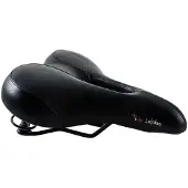P & P P&P Pro Cycling Bequemsattel Luftikus verstärkt 608V schwarz, Unisex, 280x210mm, ca. 740g