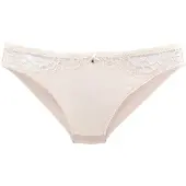 LASCANA Slip "Alana" mit hohem Seidenanteil und edler Spitze