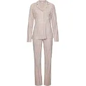 s.Oliver Pyjama pink Gr. 36/38 für Damen. Mit V-Ausschnitt. Bequem
