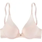 s.Oliver Push-up-BH "Zoè" aus modischen Mesh in Streifen-Optik
