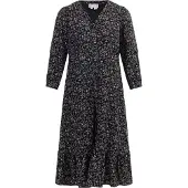 Usha Robe midi à imprimé floral