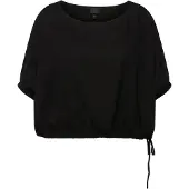 Ulla Popken Blusentop in schwarz | Gr.: 50-52