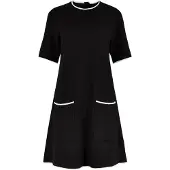 Apricot Midikleid Damen Viskose schwarz, 34 770795-0001-00340