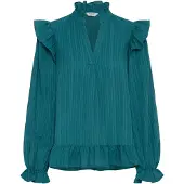 B.young b. young Kurzarm-Bluse BYJULIANA Regular fit in Reflecting Pond | Gr.: 46