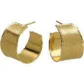 Victoria Cruz A4803-DT Damen-Creolen New York Ohrringe Goldfarben