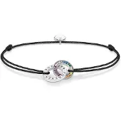 Thomas Sabo A2085-318-7-L22v Armband Together Schwarz/Bunt