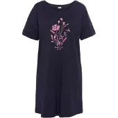 s.Oliver Sleepshirt, (1 tlg.), mit floralem Frontdruck