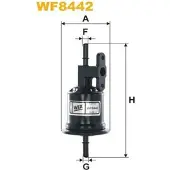 WIX FILTERS Kraftstofffilter WF8442