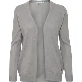 Oxmo Strickjacke OXNena in Grau | Gr.: XL