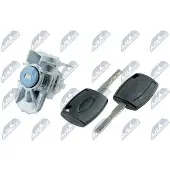 NTY Schließzylindersatz Vorne beidseitig EZC-FR-059 für FORD FOCUS III Turnier MONDEO IV Turnier (BA7) Focus II Schrägheck (DA, HCP, DP) S-MAX (WA6)