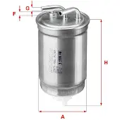 Sofima Kraftstofffilter S 5600 NR für FORD Fiesta Mk4 Schrägheck (JAS, JBS) Filtereinsatz