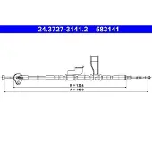 Ate 24.3727-3141.2 Seilzug, Feststellbremse