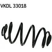 Skf Fahrwerksfeder VKDL 33018 für Opel Meriva B