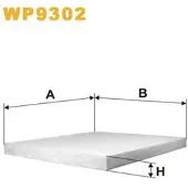 WIX FILTERS Filter, Innenraumluft WP9302