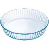 Pyrex Moule à quatre quarts verre ô cuisine Ø 26cm, H6cm