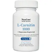 NatuGena GmbH L-Carnitin 1000 Carnipure+Magnesium Vegan Kapseln