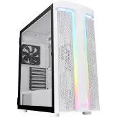 Thermaltake H590 TG ARGB, Midi Tower, PC, Weiß, ATX, EATX, micro ATX, Mini-ITX, SPCC, Gehärtetes Glas, Multi