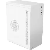 Aerocool CS110, Mini Tower, PC, Weiß, micro ATX, Mini-ITX, SPCC, Stahl, Heimbüro