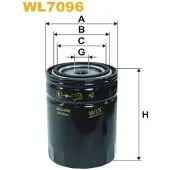 WIX FILTERS Filter, Arbeitshydraulik WL7096