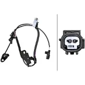 Hella Sensor Raddrehzahl 2-polig Hallsensor 1.030 mm Kabel für TOYOTA HIGHLANDER