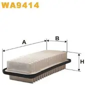 WIX FILTERS Luftfilter WA9414