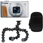Canon PowerShot SX740 HS LITE EDITION Silber, Reise-Set