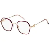 Tommy Hilfiger Brille TH 2153 Größe 50-21 mm Gold Burgundy/Eye size: 50 - Bridge