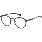 Polaroid Herren PLD D550/G KJ1 Rahmen von BRILLEN Metall Ruthenium Pantos Normal
