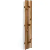La redoute interieurs Wandgarderobe Anies Mit 4 Haken, Eiche Massiv