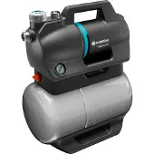 Gardena Pressure Tank Unit 3900 Silent, 650 W, AC, 4,3 bar, 3900 l/h, IPX4, Schwarz, Grau