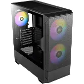 Antec NX416L, Midi Tower, PC, Schwarz, ATX, ITX, micro ATX, Kunststoff, Stahl, Gaming
