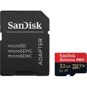 SanDisk Extreme PRO microSDHC 32 GB 100 MB/s A1 C10 V30 UHS-I