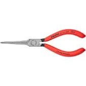 Knipex Nadelzange L.160mm ger.schwarz atram.Ku.-Überzug