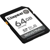 Kingston Technology 64G SDXC Industrial pSLC, 64 GB, SDHC, Klasse 10, UHS-I, 100 MB/s, 80 MB/s
