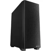 Sharkoon VS9, Midi Tower, PC, Schwarz, ATX, micro ATX, Mini-ITX, Metall, 15,8 cm
