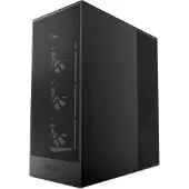 NZXT H7 Flow, Midi Tower, PC, Schwarz, ATX, EATX, micro ATX, Mini-ITX, SGCC, Gehärtetes Glas, 18,5 cm