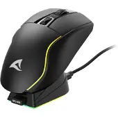 Sharkoon SKILLER SGM50W, Gaming-Maus, (inkl. Ladestation)