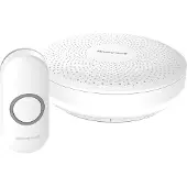Honeywell DCR313N Trådløs Dørklokke LED rund hvid