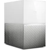 Western Digital My Cloud Home Duo, NAS, 4 TB, Weiss/Silber