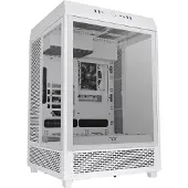 Thermaltake The Tower 500, Midi Tower, PC, Weiß, ATX, EATX, micro ATX, Mini-ITX, SPCC, Gehärtetes Glas, Gaming