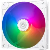 Silverstone VISTA Performance PWM Lüfter, ARGB - 140mm, weiss