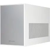 Silverstone SST-SG17W, Cube, PC, Weiß, micro ATX, Mini-DTX, Mini-ITX, Aluminium, Kunststoff, Stahl, Gaming