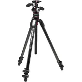 Manfrotto MT055CXPRO3 Set inkl. MHXPRO-3W Neiger und Move QR-System