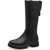 Tamaris Stiefel bequem warm gefüttert in schwarz, Gr. 40